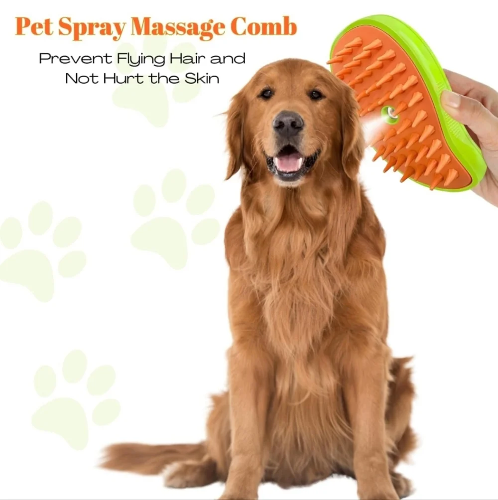 Steam Pet Brush 3 in 1